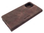 Dark brown type book case for Apple iPhone 11 Pro, A2215